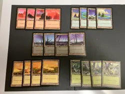 20 Basic Land - URZA S SAGA - 1x of each art - Sets Lots - Magic MTG - Image 2