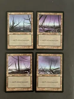 20 Basic Land - URZA S SAGA - 1x of each art - Sets Lots - Magic MTG - Image 5