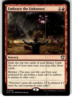 Embrace the Unknown Commander: Outlaws of Thunder Junction Regular MTG NM - Image 1