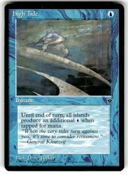 MTG x1 High Tide (Tucker) Fallen Empires - Blue Instant- Magic the Gathering - Image 1