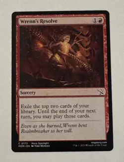 MTG WRENN'S RESOLVE - March of the Machine LP - Image 1