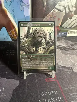 MTG Migratory Greathorn (297/403) Ikoria Lair of Behemoths NM - Image 1