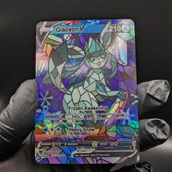 Pokemon Glaceon Stain Glass Holo Read Description - Image 2