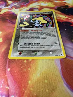 Jirachi 9/107 LP-NM Holo Rare Deoxys 2005 Pokemon TCG - Image 2