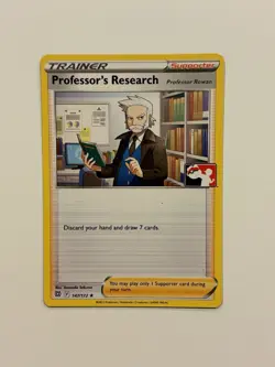 Professor Research Rowan 147/172 Pokemon Prize Pack Brilliant Stars variant B - Image 1