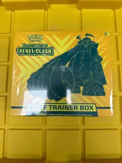 Pokemon Sword and Shield Rebel Clash Elite Trainer Box 820650807008 - Image 1