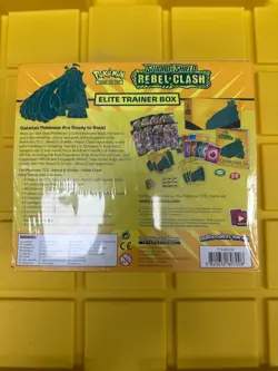 Pokemon Sword and Shield Rebel Clash Elite Trainer Box 820650807008 - Image 3