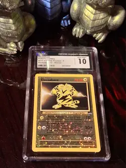 ✨2003 Pokemon Electabuzz Best Of Game WINNER Reverse Holo CGC / PSA 10 ✨ - Image 5
