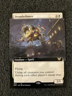 Magic MTG - Drumbellower (Extended Art) - Kamigawa: Neon Dynasty - Image 1