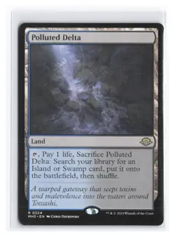 Magic: The Gathering Land Polluted Delta Polluted Delta Rare Regular - Image 1