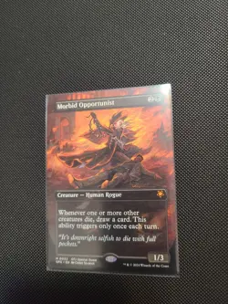 MTG Magic the Gathering Morbid Opportunist (32/135) Special Guests LP - Image 1