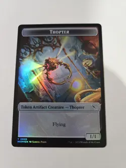 Thopter Dog Token Foil Karlov Manor MTG MKM - Image 2