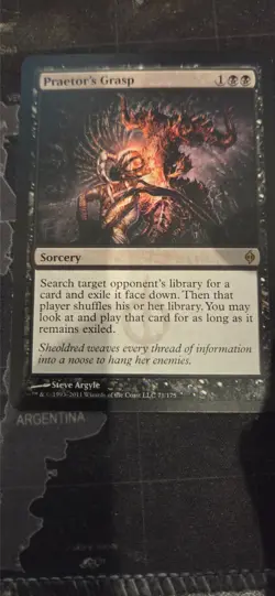 MtG Praetor's Grasp - Image 1