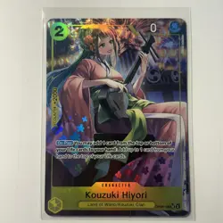 One Piece Kouzuki Hiyori OP06-106 alt art Wings of the Captain English Edition - Image 1