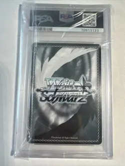 2022 Weiss Schwarz Wish/Future ,Mel Psa 10 Hol/We36 Silver Stamp #E08 - Image 3