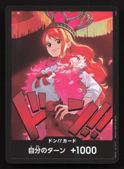 DON!! Card (Nami) Extra Booster Heroines Edition NM One Piece Card TCG - Image 1