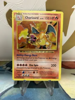 Charizard 11/108 Pokemon Evolutions XY Holo Rare Card NM - Image 1