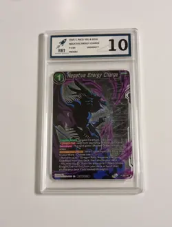 Dragon Ball Super Winner Promo Negative Energy Charge P-389 RKT 10 Graded 2022 - Image 3