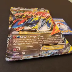 Jumbo M Salamence EX XY171 LP-MP 2016 Pokemon XY Star Promo Collection Box Card - Image 2