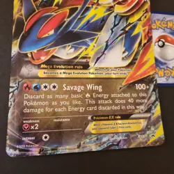 Jumbo M Salamence EX XY171 LP-MP 2016 Pokemon XY Star Promo Collection Box Card - Image 3