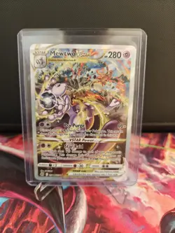 Pokemon Card - Mewtwo VSTAR GG44/GG70 Crown Zenith: Galarian Gallery - NM {707} - Image 1