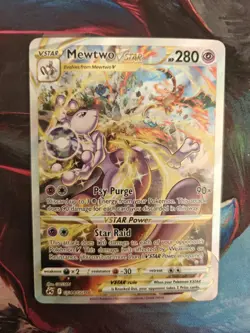 Pokemon Card - Mewtwo VSTAR GG44/GG70 Crown Zenith: Galarian Gallery - NM {707} - Image 2