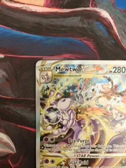 Pokemon Card - Mewtwo VSTAR GG44/GG70 Crown Zenith: Galarian Gallery - NM {707} - Image 3