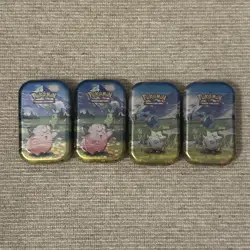 Ascended Heroes Pokemon TCG Mini Tins X4 Brand New Sealed Cards - Image 1