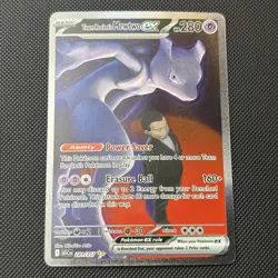 Team Rocket’s Mewtwo ex 281/217 SIR Secret Ascended Heroes Pokemon NM/M - Image 1