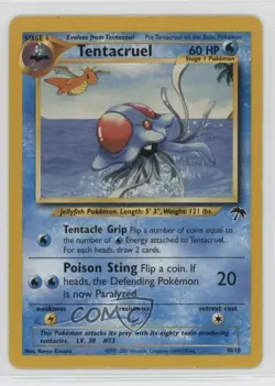 Tentacruel Pokemon Southern Islands Collection #10 2001 - Image 1
