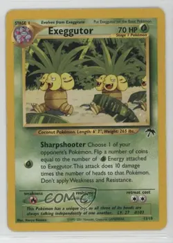 Exeggutor Pokemon Southern Islands Collection #13 2001 - Image 1