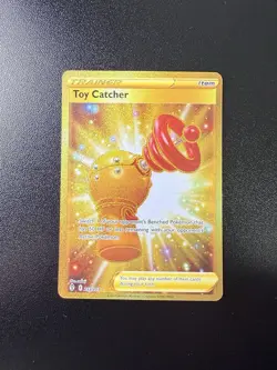 Pokemon TCG Evolving Skies Secret Rare Toy Catcher 233/203 SWSH NM - Image 3