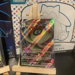 Pokemon TCG Celebi v and VMAX Chilling Reign Holos 007/198 and 008/198 - Image 3
