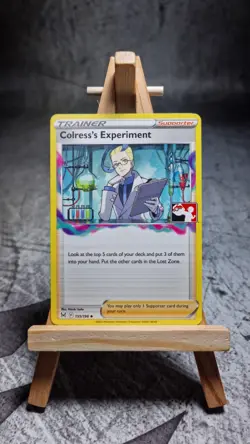 Play! Pokemon Prize Pack Series 3 - 155/196 Colress's Experiment - Stamped Promo - Image 1