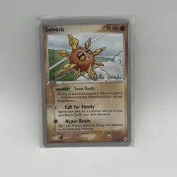 Pokemon TCG Solrock World Championship 2006 Singles Rare - Image 1