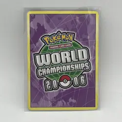 Pokemon TCG Solrock World Championship 2006 Singles Rare - Image 4