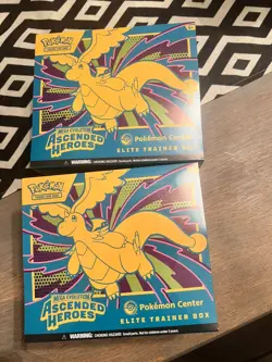 2 x Pokemon TCG Ascended Heroes Pokemon Center ETB ⭐ IN hand - Image 1