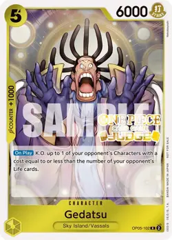 Gedatsu (Judge Pack Vol. 3) [One Piece Promotion Cards] - Image 1