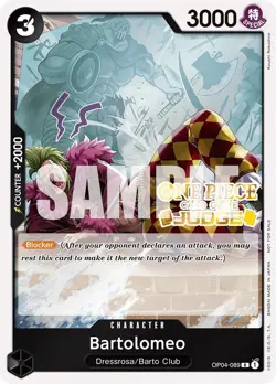 Bartolomeo (Judge Pack Vol. 3) [One Piece Promotion Cards] - Image 1