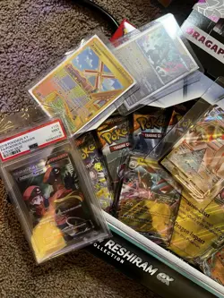 Used Pokemon Lot XXX- As Seen Cards And Box(s) Some Dents And Tears - Image 2