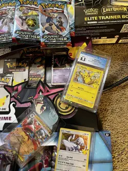 Used Pokemon Lot XXX- As Seen Cards And Box(s) Some Dents And Tears - Image 4