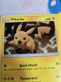 Pokemon Pikachu SM227 Holo Black Star Promo Card 2019 TCG English ENG - Image 5