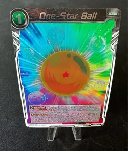 One Star Ball P-089 Foil Dragon Ball Super Card Game NM - Image 1