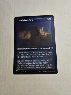 Candlekeep Sage (Foil Etched) Commander Legends: Battle for Baldur's Gate Foil - Image 1