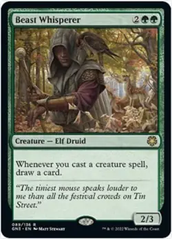 Beast Whisperer (Regular, #089, NM) Magic Game Night: Free-For-All (GN3), MTG - Image 1