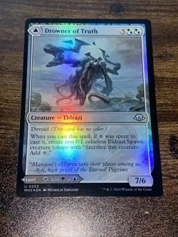 Drowner of Truth / Drowned Jungle 0253 Foil Modern Horizons 3 MH3 MTG S1301* - Image 1