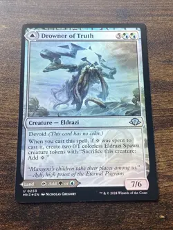 Drowner of Truth / Drowned Jungle 0253 Foil Modern Horizons 3 MH3 MTG S1301* - Image 5