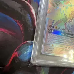 Pokemon TCG Moltres & Zapdos & Articuno GX 69/68 Hidden Fates PSA 9 Mint - Image 2