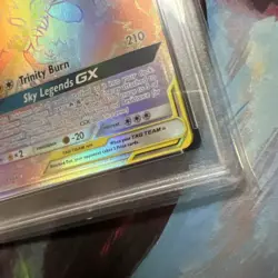 Pokemon TCG Moltres & Zapdos & Articuno GX 69/68 Hidden Fates PSA 9 Mint - Image 5
