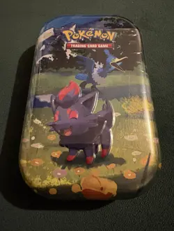 Pokemon TCG Mega Evolution Ascended Heroes Mini Tin Zorua & Cramorant New Sealed - Image 1
